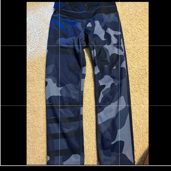 Athleta Pants - Athleta navy camo athletic pants